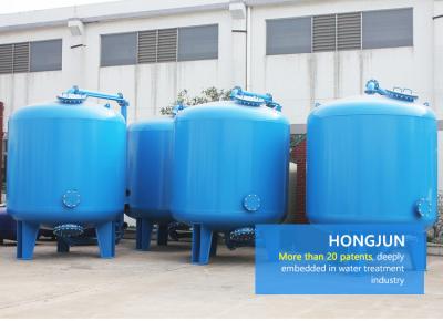 Chine Les réservoirs de filtration de sable d'acier inoxydable de carbone usinent le filtre d'eau industriel à vendre
