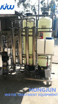 China SUS316L Single Pass RO System 1000 Liter RO Plant For Beverage for sale