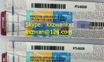China Windows Server 2012 Standard R2 Key For Windows Product Key Online Activation with coa sticker for sale