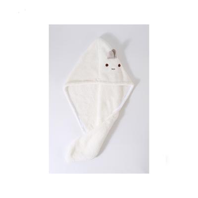 China Viable Professional Manufacture Polyester Hair Wrap Towel Quick Drying Hair Turban Towel for sale