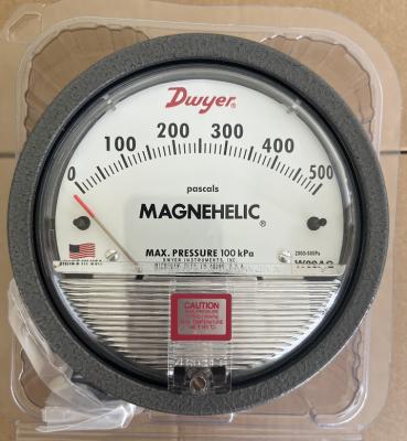 China Dwyer Differential Pressure Gauge Magnehelic Pressure Gauge 2000 Series 0-60pa 0-100pa 0-125pa 0-250pa 0-500pa 0-750pa for sale