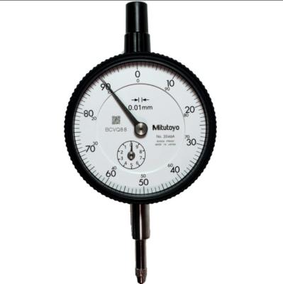 China Mitutoyo Dial Gauges 2046A 10 mm Range, 0,01 mm Graduation With Best Price à venda