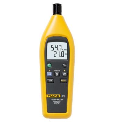 China Fluke 971 Temperature and humidity measuring instrument weight-190g Battery life-20hours for sale