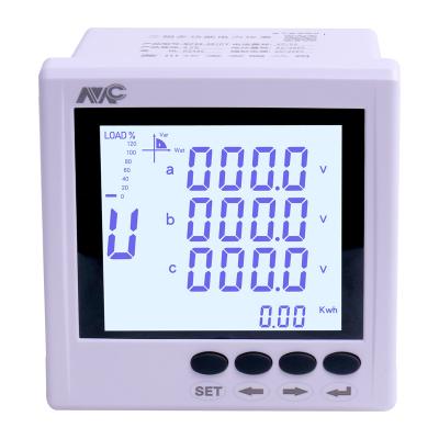 China 1000V DC Solar Voltage Current Power Meter Bidirectional RS485 for sale