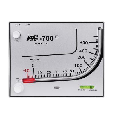China Aquaculture Red Oil Manometer 190*150*32MM Negative Pressure Meter for sale