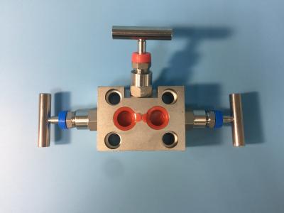 China SS304 Pressure Transmitter Manifold High Pressure 3 5 Way for sale