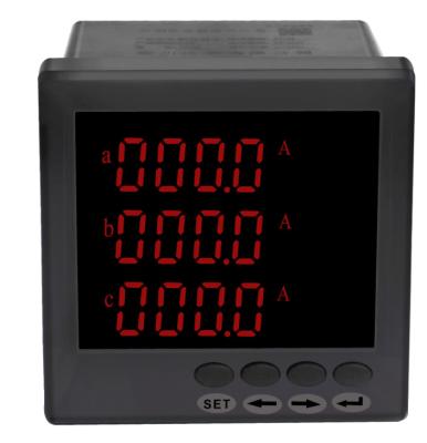 China LCD Display Voltage Current Power Meter Three Phase Multifunction 40-60Hz for sale