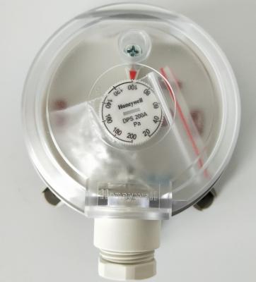 China IP54 Air Differential Pressure Gauge With Switch Honeywell Adjustable Pressure Gauge 40-400Pa for sale