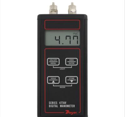 Chine Manomètre de différence de pression de l'indicateur de pression de Dwyer 477AV-000 Digital 80mm à vendre