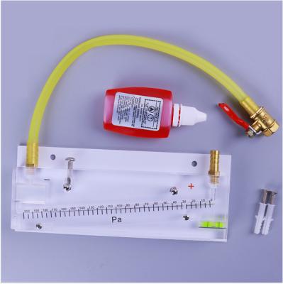 China Red Oil Micro Inclined Tube Manometer Fire Protection Engineering 196mm*84mm for sale