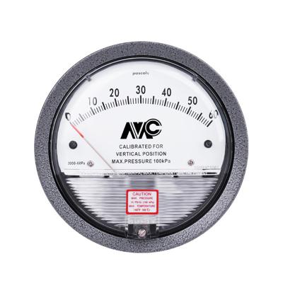 China Elastic MC2000 Differential Pressure Gauge Stainless Steel 120mm 0-60pa for sale