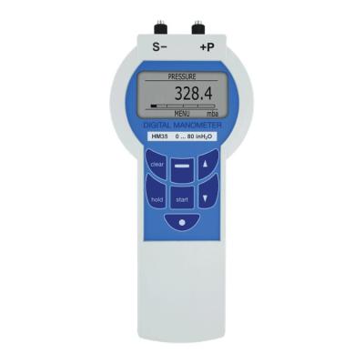 China HM35 Differential Pressure Gauge Digital Handheld Pressure Gauge for sale