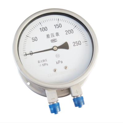 China PTFE Protected Stainless Steel Pressure Gauge 316L Chamber Steel Diaphragm for sale