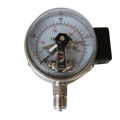 China Magnetic Electric Contact Pressure Gauge 150mm YXC-100B Con Ranges Support 1.6MP for sale