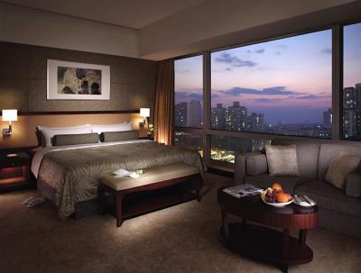 Chine Meubles modernes de chambre à coucher de placage fait sur commande de bois de rose/meubles cinq étoiles d'hôtel à vendre