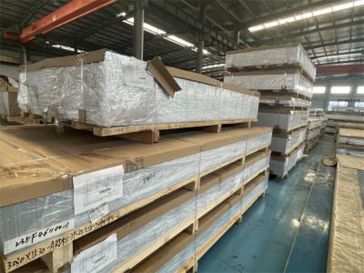 China Silver 1050 Aluminium Plate Sheet 1000mm-6000mm Standard Export Package for sale