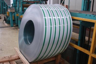 China 304 Galvanized Steel Strip , Hardened Steel Strip Insulation Banding Strap for sale