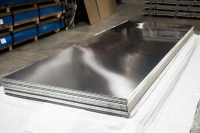 China 316 Stainless Steel Sheet Metal , Thin Stainless Steel Sheets 2B Mirror Surface Finish for sale
