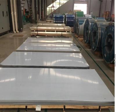 China JIS 1m m 2b grueso acabó la placa plana de acero inoxidable superficial en venta