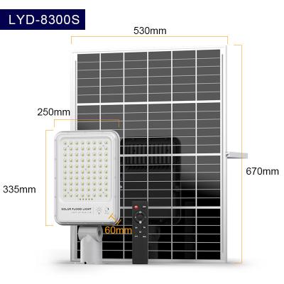 China Luces de inundación solares de energía LED Luces de movimiento solares de alto brillo en venta