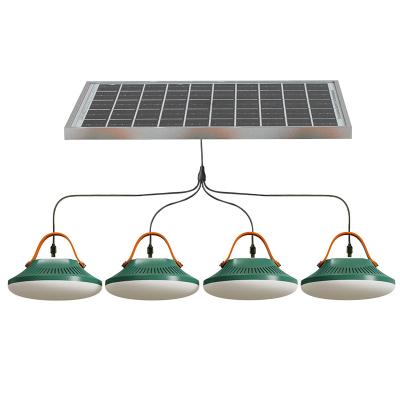 China USB recarregável 5000mah solar LED luz de acampamento lâmpada de acampamento ao ar livre portátil à venda