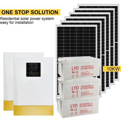 China 400Ah Lead Acid Off Grid Solar System For Home Commercial for sale