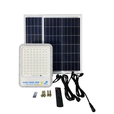 China White 700LM Solar Flood Lights Outdoor LED Security Lights Waterproof IP44 For Garden Yard for sale