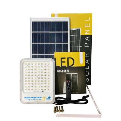 China 50W Solar Powered Flood Light With 2PCS 25W Light Sources for sale