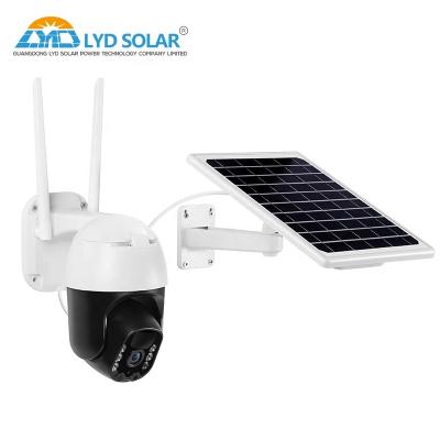 China Audio solar de la salida de la entrada de Larm de la cámara CCTV de la seguridad 4g en venta