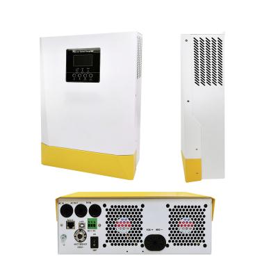 China AC 220 V 230 V 5 kVA reiner Sinus-Solar-Wechselrichter, LED-LCD-Display zu verkaufen