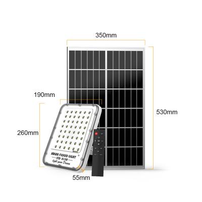 Chine Projecteurs solaires en alliage d'aluminium IP66 avec panneau distant à vendre