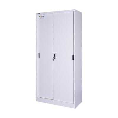 China Steel Sliding Door File Cabinet Metal Book Rack Cabinet for sale