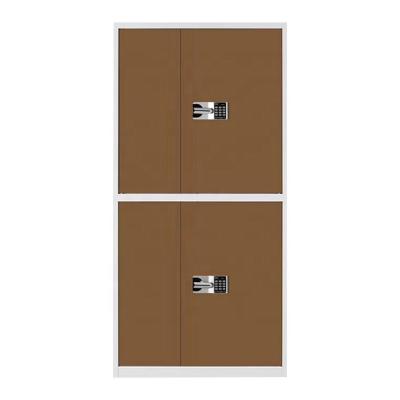China Fire Resistant Modern 6mm Thickness Metal Clothes Cupboard for sale