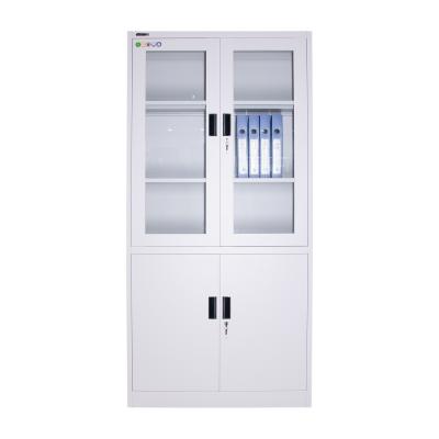 China Cabinetes de archivo grises de la oficina del laboratorio de la seguridad de la altura completa en venta