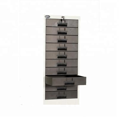China Stainless Steel  Anti Collision 400mm Wide Drawer Filing Cabinet for sale