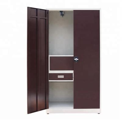 China Epoxy Powder Coated Corrosion Resistance Metal Clothing Cabinet for sale
