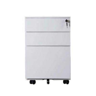 China Home Office 3 Drawer 0.7mm Steel Mobile Pedestals for sale