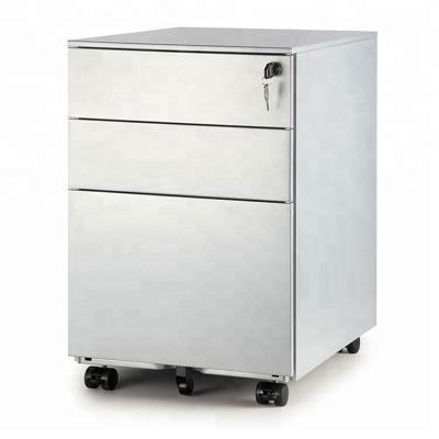 China Metal Commercial Office 3 drawer storage cabinet for sale