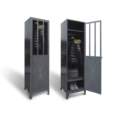 China H1810mm Wardrobe Metal Home Storage Furniture Metal Home Design for sale