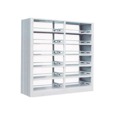 China Easy Assembly Knock Down Steel Book Shelf RAL Color Metal Book Case Storage Rack for sale