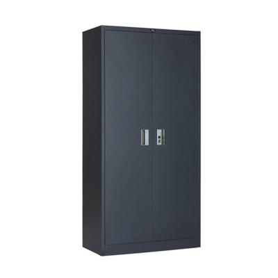 China Bedroom Furniture Metal Wardrobe Closets For Clothes Electrostatic Spray Coated for sale