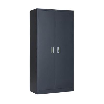 China Double Door Metal Wardrobe Lockers For Clothes 0.5-1.0mm Thickness for sale