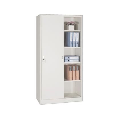 China Office Furniture Metal Vertical Stainless Steel File Cabinet With Two Doors for sale