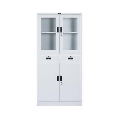 China Office Furniture Metal Tool Storage Cabinet With Two Drawers for sale