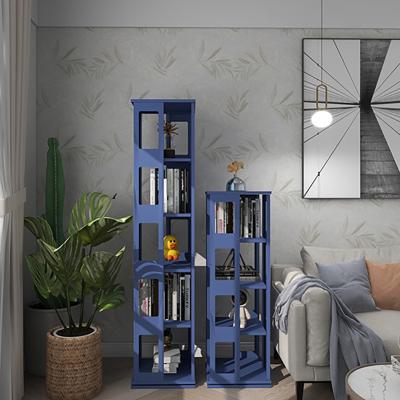 China Living Room House Multifunctional Book Storage Racks Rotating Display Racks for sale