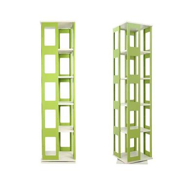 China Storage Shelf Bookcase Rack Children Spinning Display Rack For Books for sale