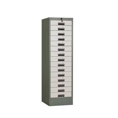 China Office Industrial Metal Steel Filing Cabinet 15 Drawer Customized for sale