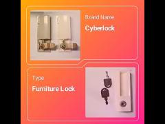 ABS Cabinet Handle Lock For Steel Filing Cabinet Glass Door Metal Locker Cyber Lock
