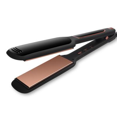 China 45W Ceramic Flat Iron Hair Straightener 3D Floating Titanium Plates Household for sale