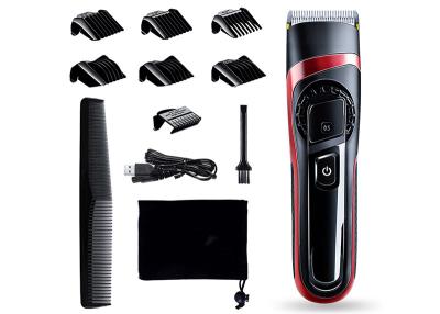 China 2200mAh Electric Hair Trimmer , 100v-240v Waterproof Hair Clippers Rechargeable for sale